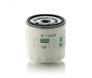 Фильтр масляный MANN W712/43 FORD/VOLVO/MAZDA