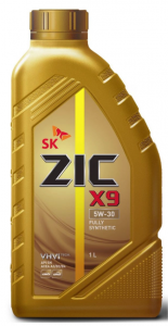 Моторное масло ZIC X9 5W-30 (Германия), 1л