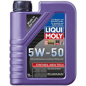 Моторное масло LIQUI MOLY Synthoil High Tech 5W-50, 1л