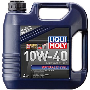 Моторное масло LIQUI MOLY Optimal Diesel 10W-40, 4л