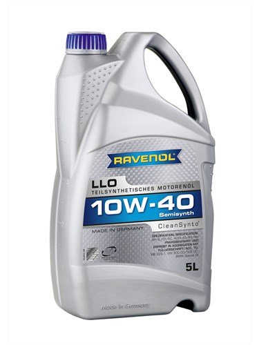 Моторное масло RAVENOL LLO SAE 10W-40, 5л