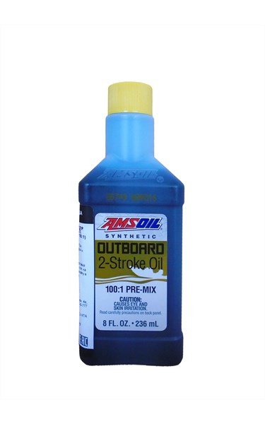 Масло моторное AMSOIL Outboard Synthetic 100:1 Pre-Mix 2-Stroke Oil (0,236л)