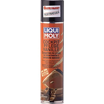 LIQUI MOLY Средство для ухода за пластиком (ваниль) Cockpit-Pflege Vanille (300мл)