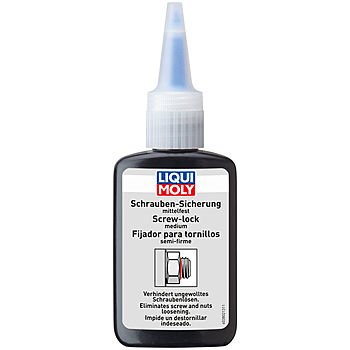 LIQUI MOLY Средство для фиксации винтов (средней фиксации) Schrauben-Sicherung mittelfest (50мл)
