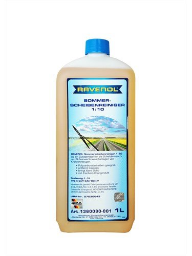RAVENOL Омыватель летний концентрат Sommerscheibenr.Konz. 1:10 (1л)