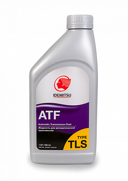 Масло трансмиссионное IDEMITSU ATF TYPE-TLS (полное соответствие TOYOTA TYPE T-IV), 0.946л