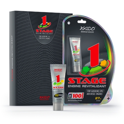 XADO Гель-Ревитализант для ДВС 1-Stage (27мл), 0.027л