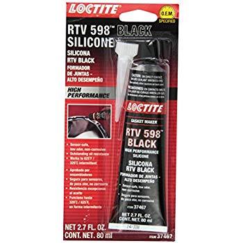 LOCTITE Герметик прокладок (черый) si 598 (тюбик) (80мл)
