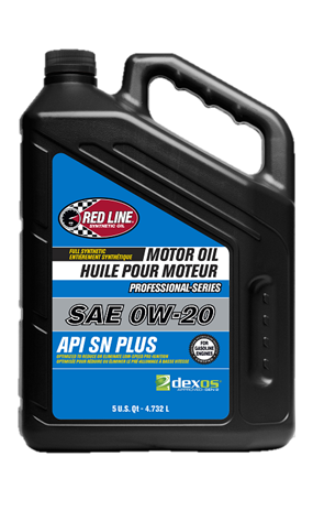 Моторное масло REDLINE OIL 0W-20 PROFESSIONAL-SERIES dexos1 Gen 2, 4.73л
