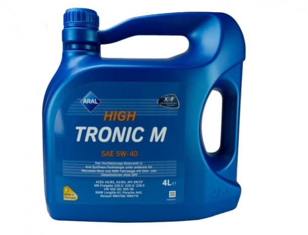 Моторное масло Aral HighTronic M 5W-40, 4л