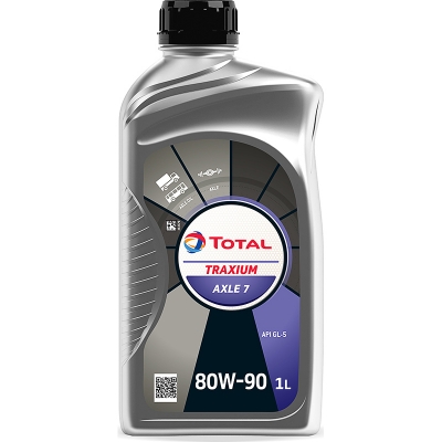 Трансмиссионное масло Total Traxium Axle 7 80W-90, 1л