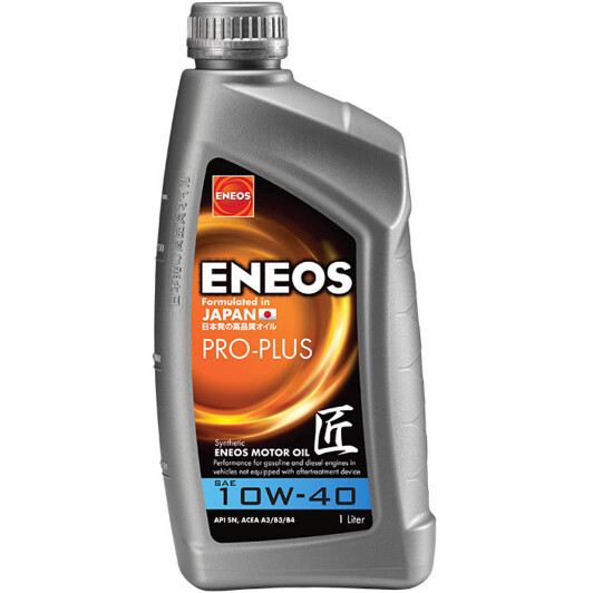 Моторное масло Eneos PRO-PLUS 10W-40 A3/B4, 1л