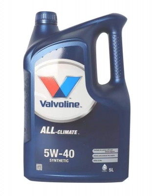 Моторное масло Valvoline All Climate 5W-40, 5л